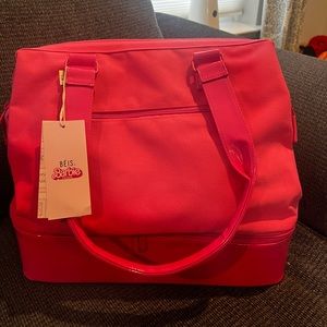 BEIS X BARBIE THE MOVIE MINI WEEKENDER BAG NWT